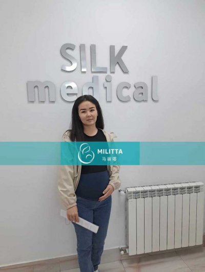 两位异国试管妈妈在格鲁吉亚Silk医院做孕22周和孕24周B超